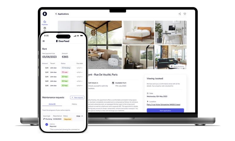 Tenant Platform Mockup