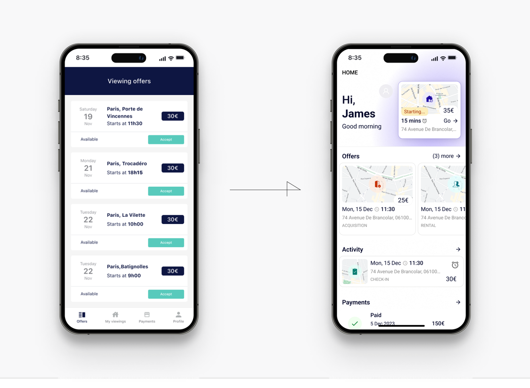 Viewer App Transformation old to new